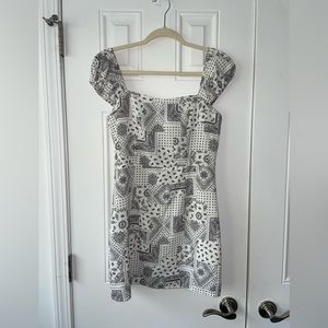 White Bandana Dress